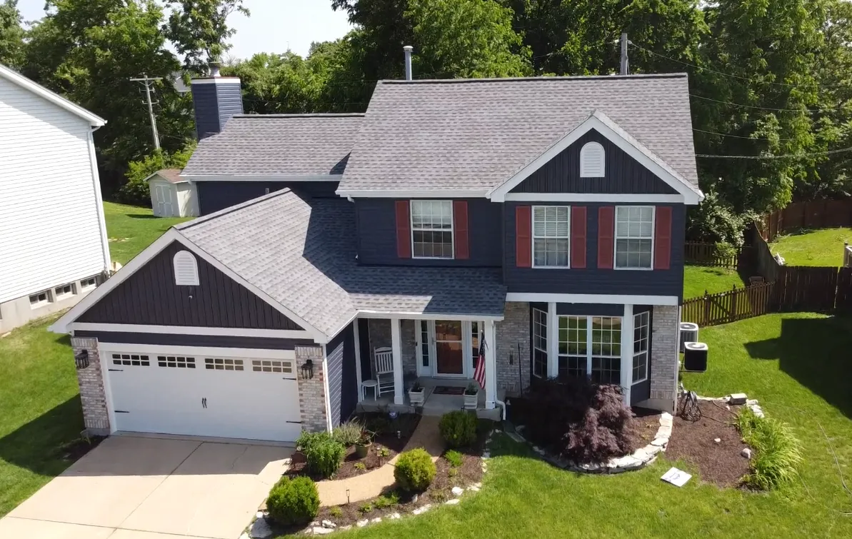 Completed siding installation project across Missouri, Illinois & Kansas