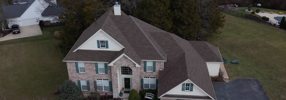 after a full roof replacement in st louis county, mo