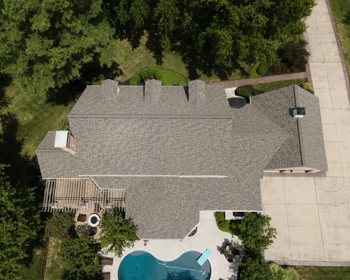 New roof installation by Brandon J Roofing