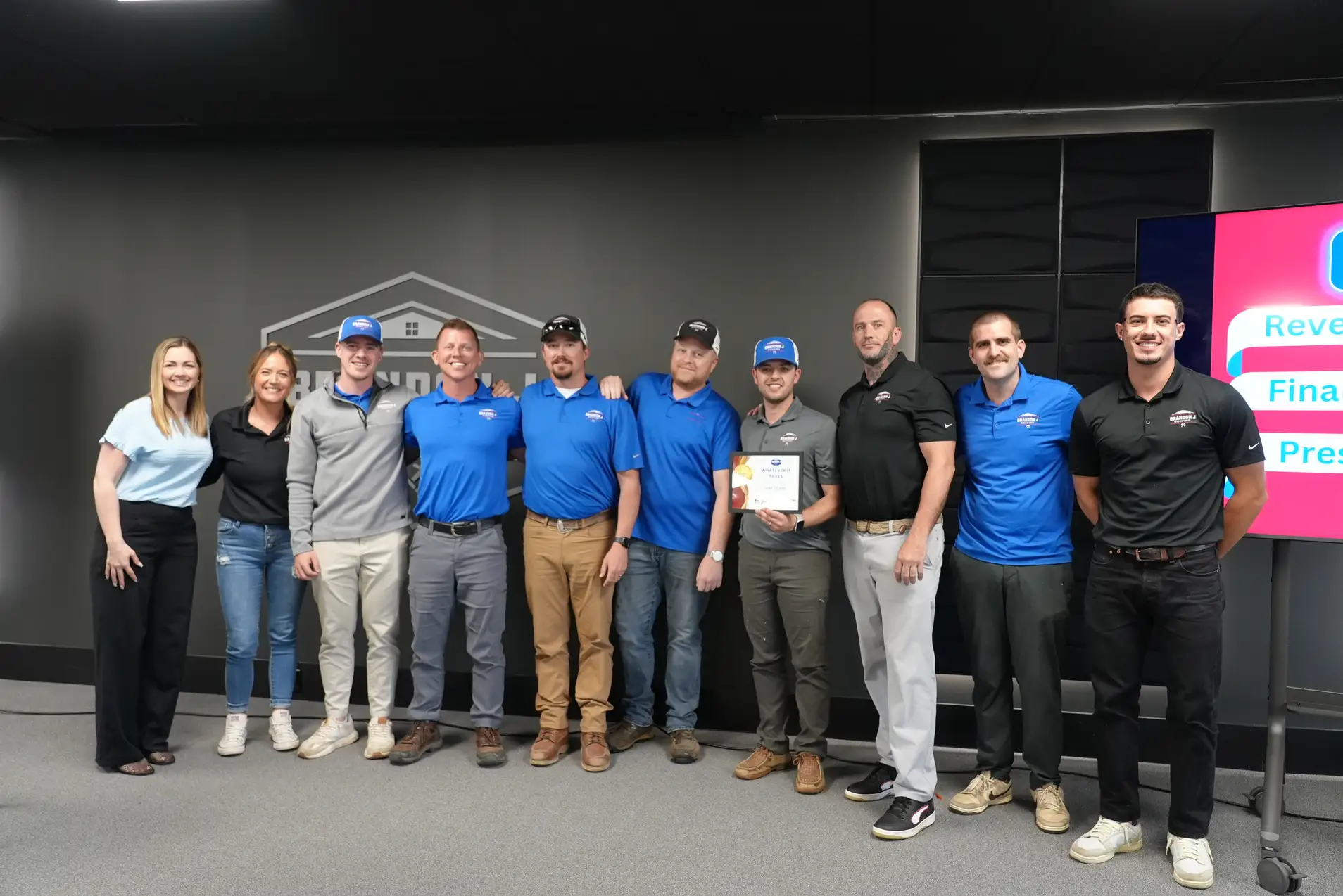 The Brandon J Roofing team - Your trusted neighbors serving St. Louis Metro and surrounding areas